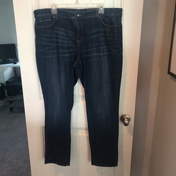 jcpenney slim straight jeans